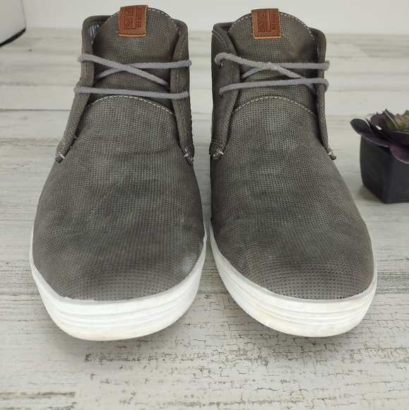 Ben Sherman Grey Suede Chukka Boots - Picture 3 of 6